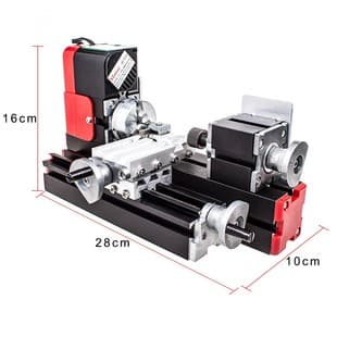 24W Micro Single Lathe Micro Combination Lathe Single Lathe DIY Tool
