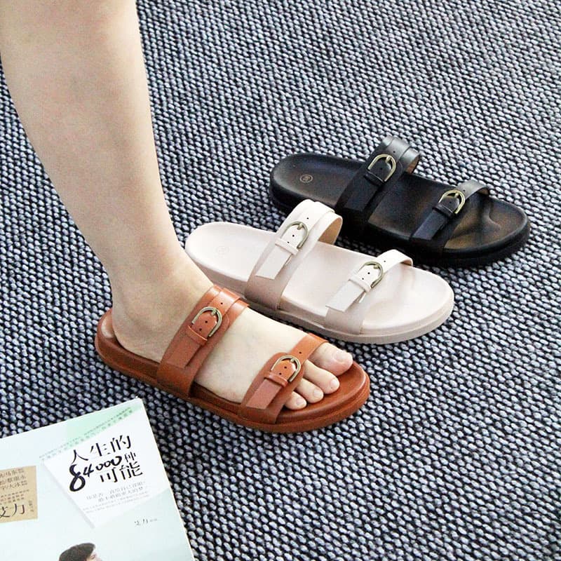 Angel Shoes Ladies Slippers Women's Slippers for Outer Wear New Fashion Versatile Casual Thick Sole