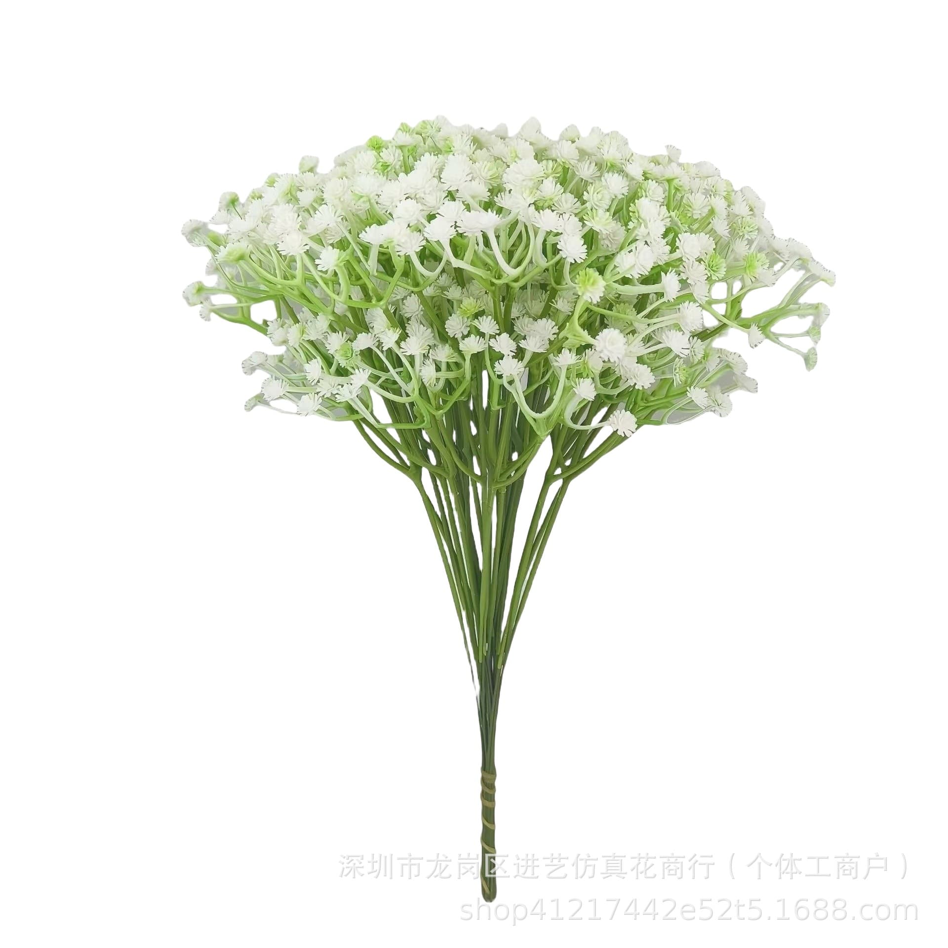 Simulated Baby's Breath Wedding Decorations, Bridal Bouquet, Single Stem Plastic Artificial Flowers, Fake Flower Ornaments Wholesale