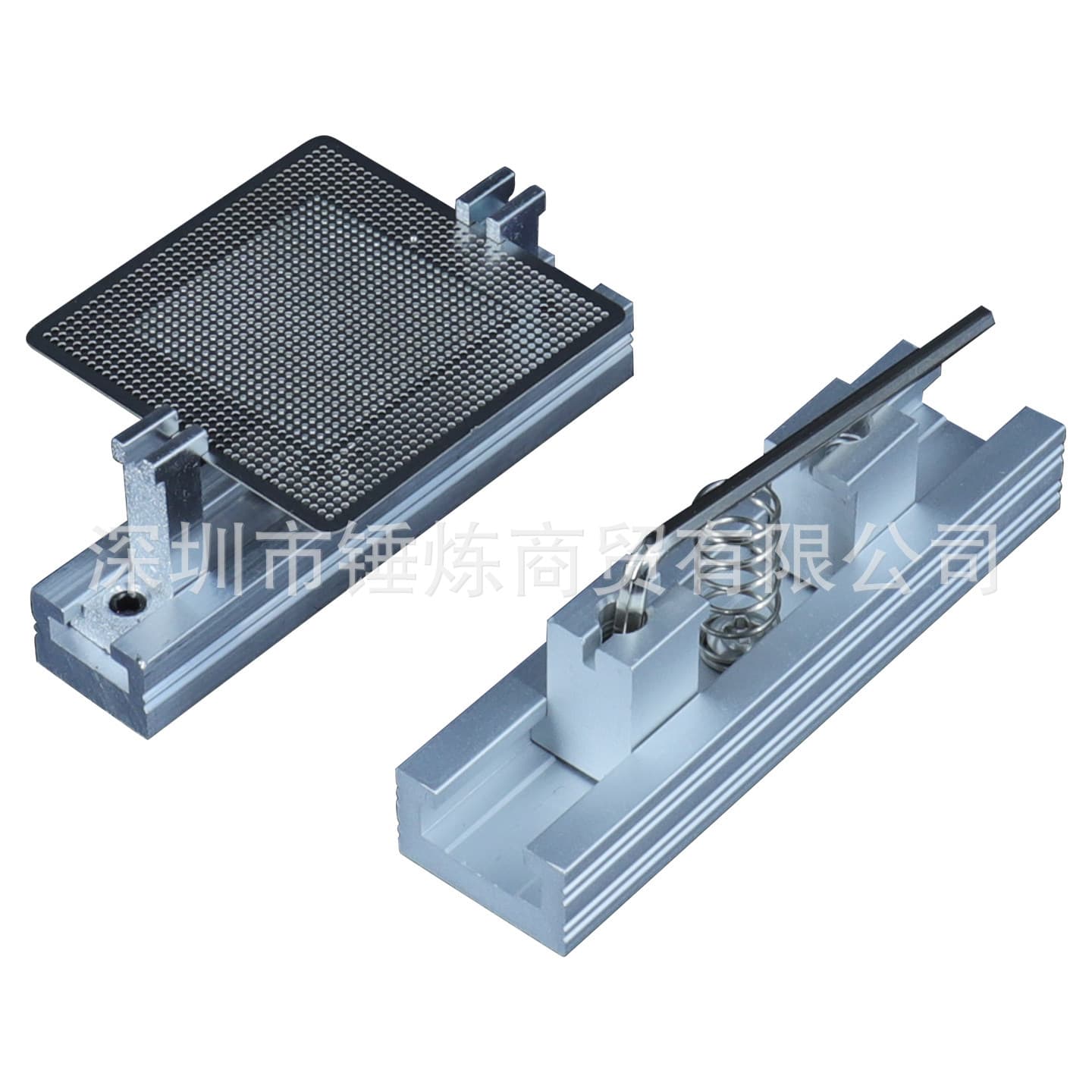Simple Soldering Stencil Holder Aluminum Alloy BGA Chip Stencil Circuit Board Direct Heating Fixture Soldering Stand