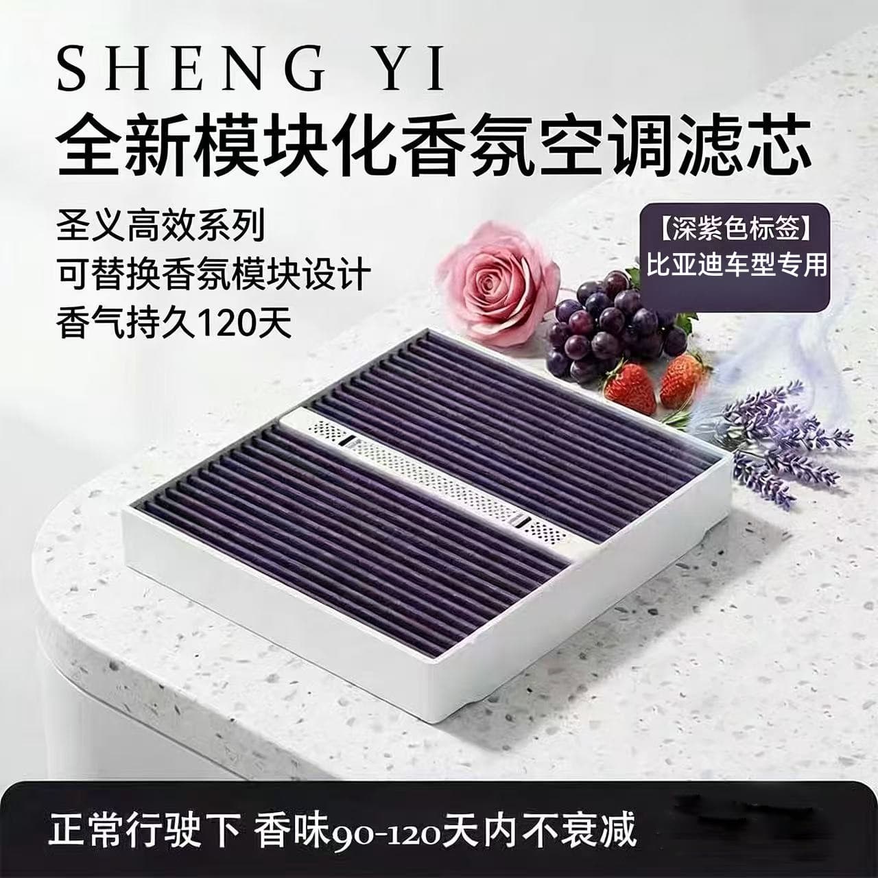 Scented Air Conditioning Filter for BYD Cars with Fragrance Filter Element Air Filter Purification