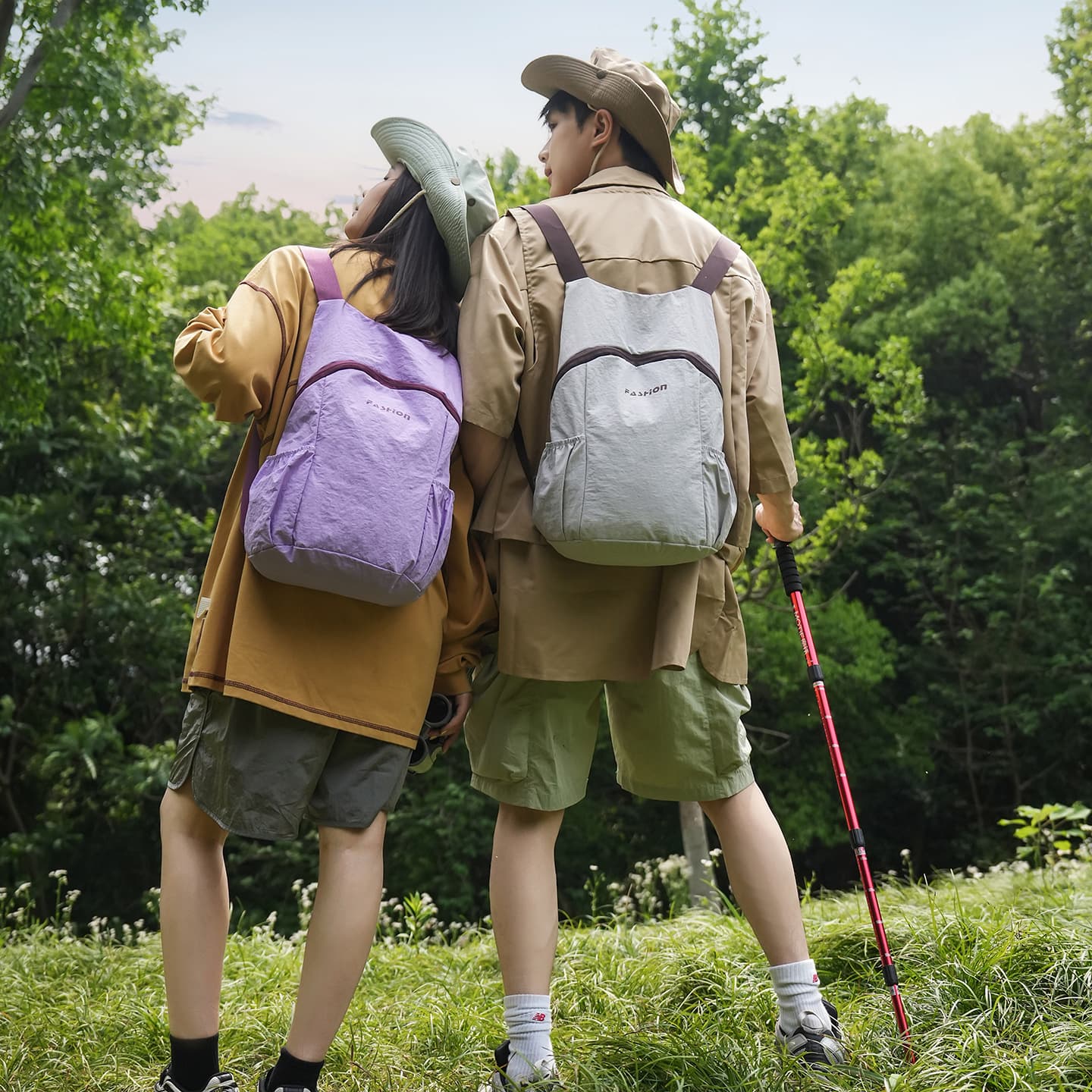 Ultra-light, stylish, and slim foldable travel backpack, unisex outdoor sports backpack, lightweight versatile hiking bag