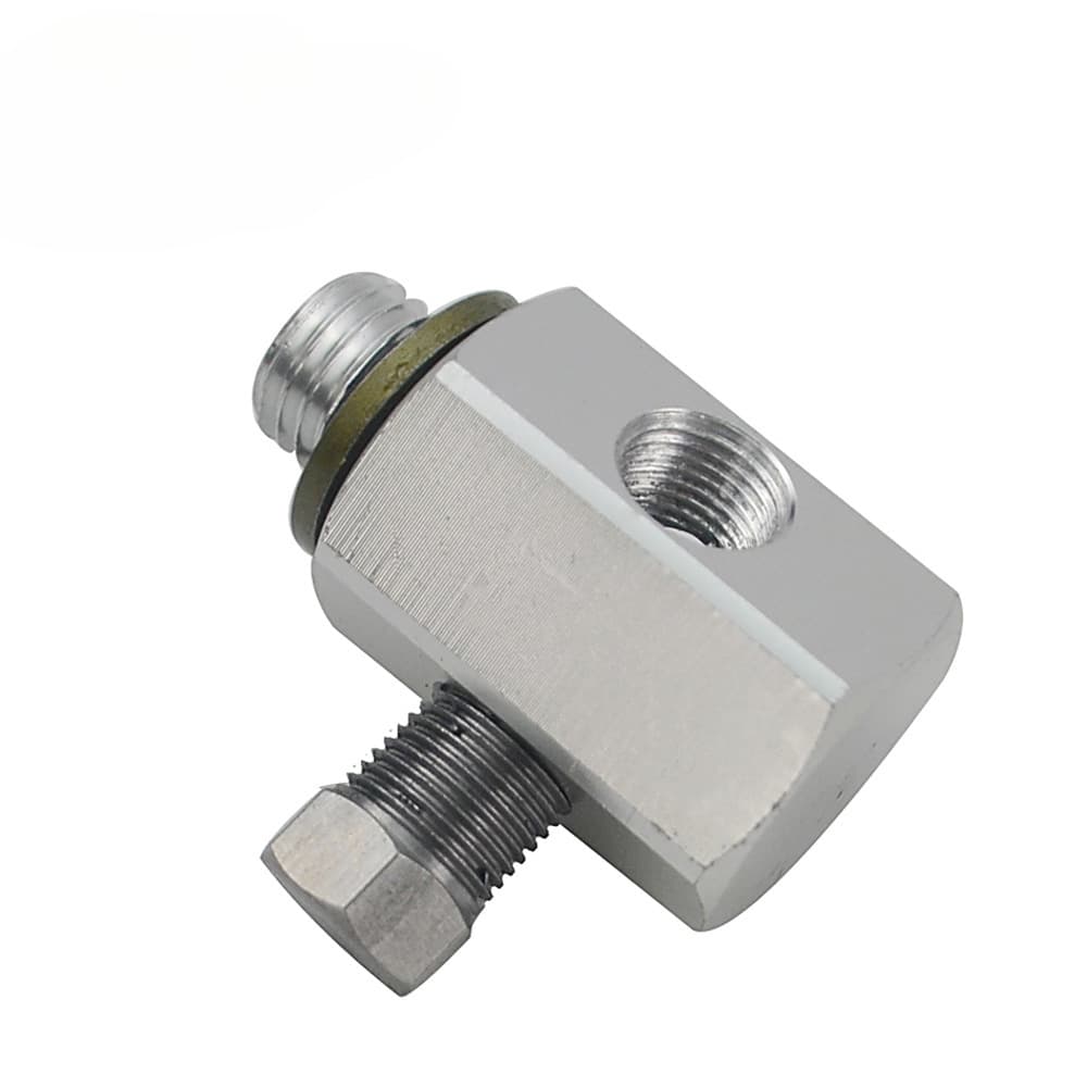 Cross-border Modification Auto Parts 3-Hole Oil Pressure Gauge Connector for BMW 3 Series Models