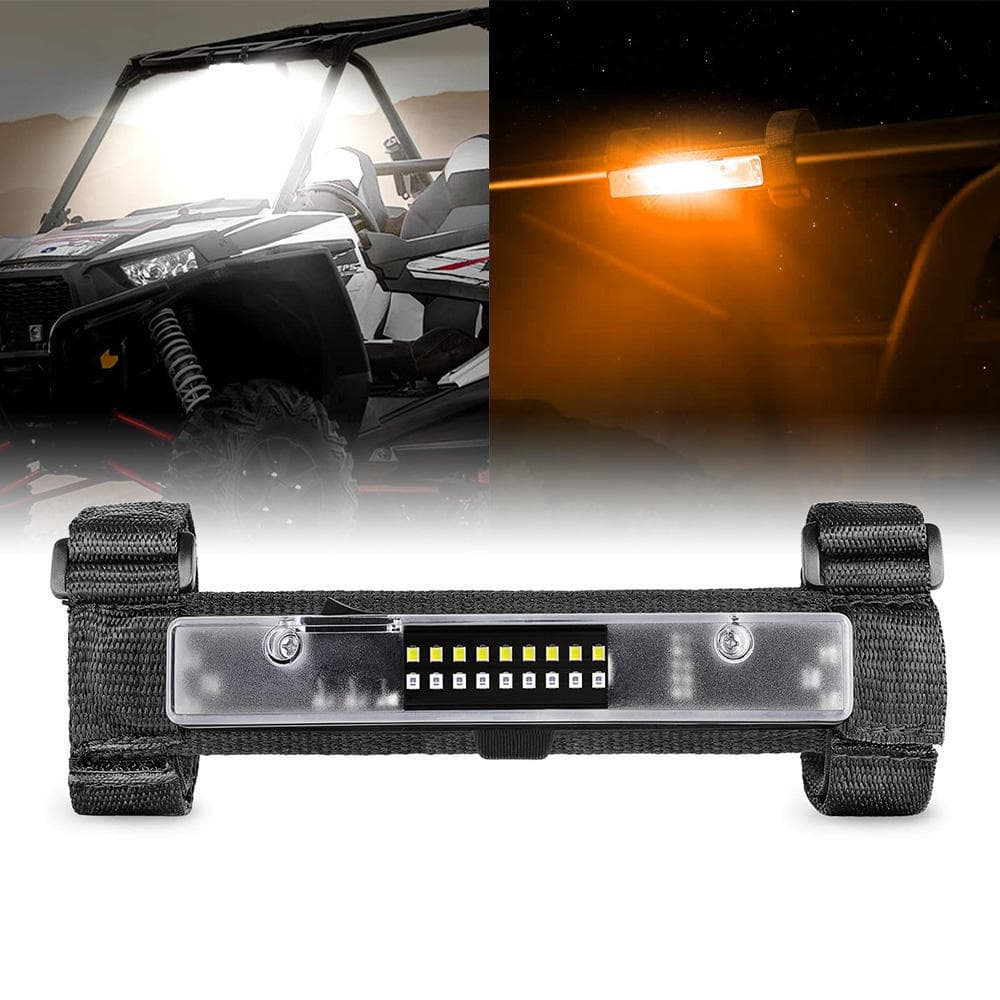 Switch Equipped LED Dome Light round Work Light Map Light Compatible with Jeep Wrangler JL Roll Cage Universal Off-Road Vehicle