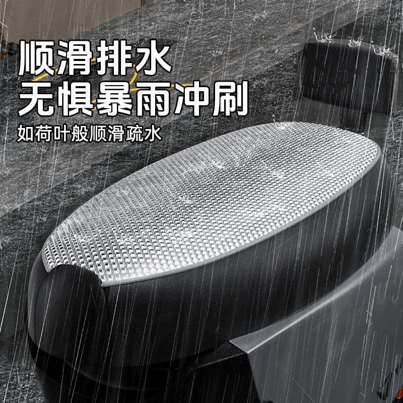 Electric Vehicle Seat Cover Waterproof Sunscreen Motorcycle Seat Cover Scooter Leather Seat Pad Thickened Heat Insulation