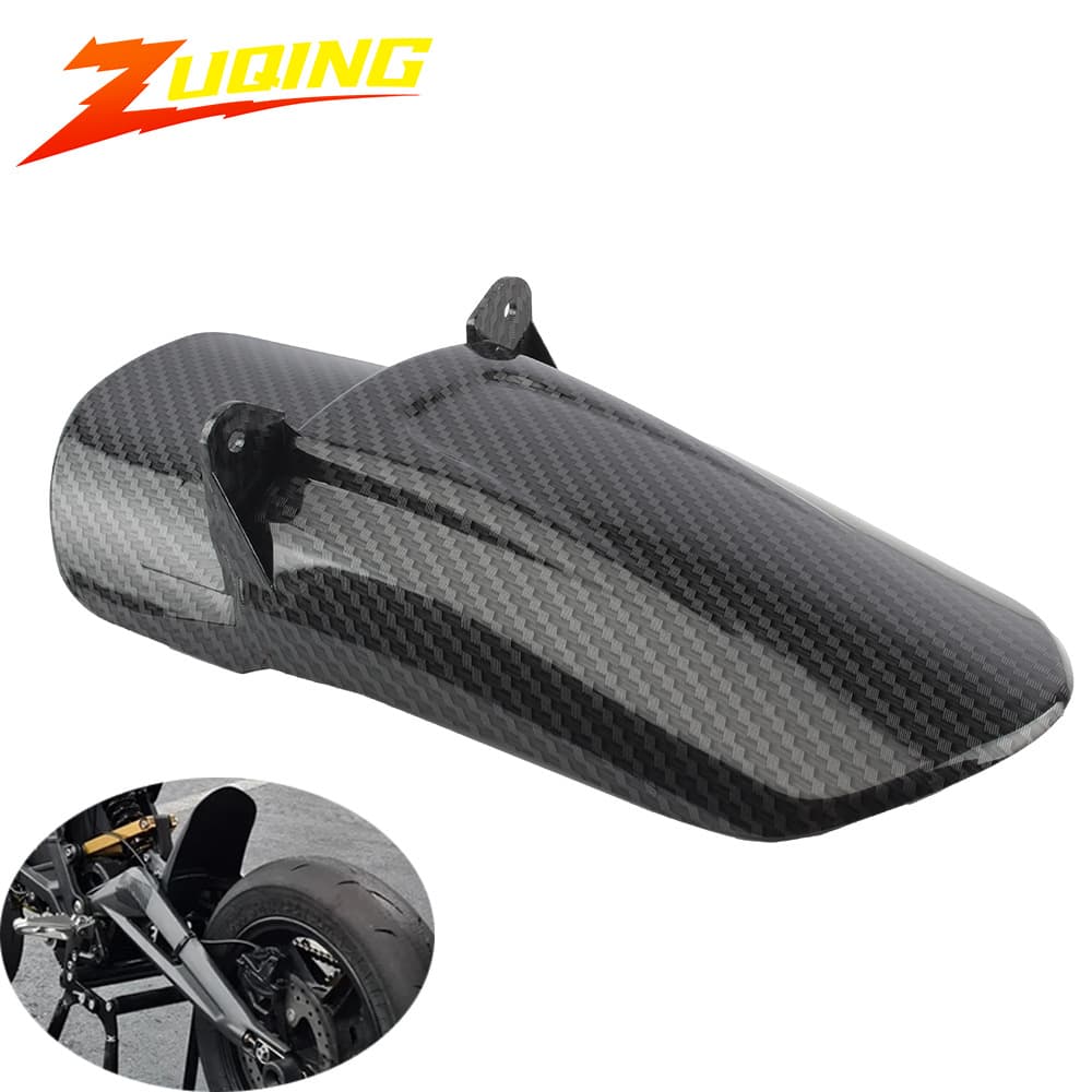 Lightweight Off-road Motorcycle Rear Mudguard Water Shield Modification Accessories Rear Shock Absorber Carbon Fiber Mudguard