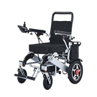 Power Wheelchair Aluminum Alloy Model Fully Automatic Foldable Mobility Scooter for Elderly and Disabled