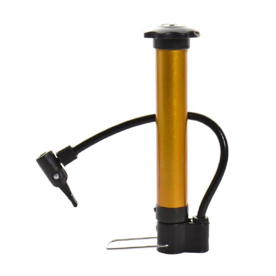 Portable Mini Air Pump for Mountain Bikes, Balls, Basketball, Soccer, Electric Vehicles, High Pressure Small Inflator with Mesh Bag