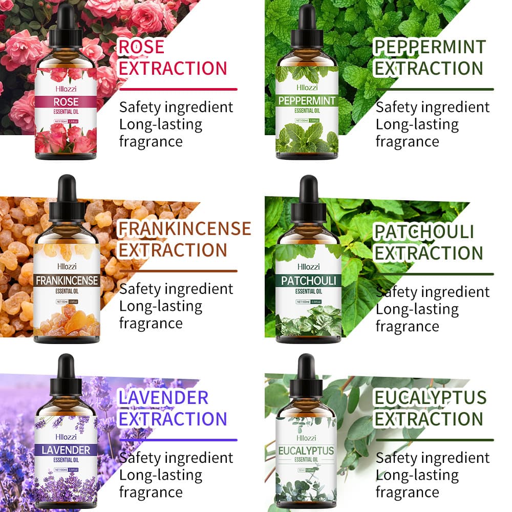 Hllozzi Cross-Border Herbal Essential Oil for Face, Body & Hair Care - Hydrating, Moisturizing Massage Oil