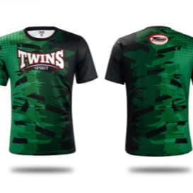 Twin Spirit T-Shirt Muay Thai Short Sleeve Quick Dry Men's Women's Sports Training T-Shirt Outdoor 3D Print Quick Dry