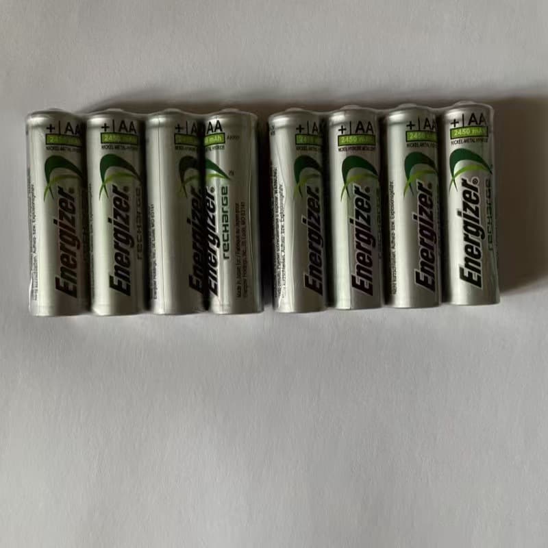 Energizer Rechargeable Battery No. 5 2450 mAh No. 7 900 mAh Durable Microphone Mouse Toy Large Capacity