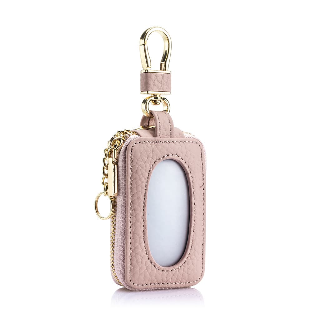 New Women's Minimalist Car Key Case Universal Key Holder Genuine Leather Mini Key Organizer