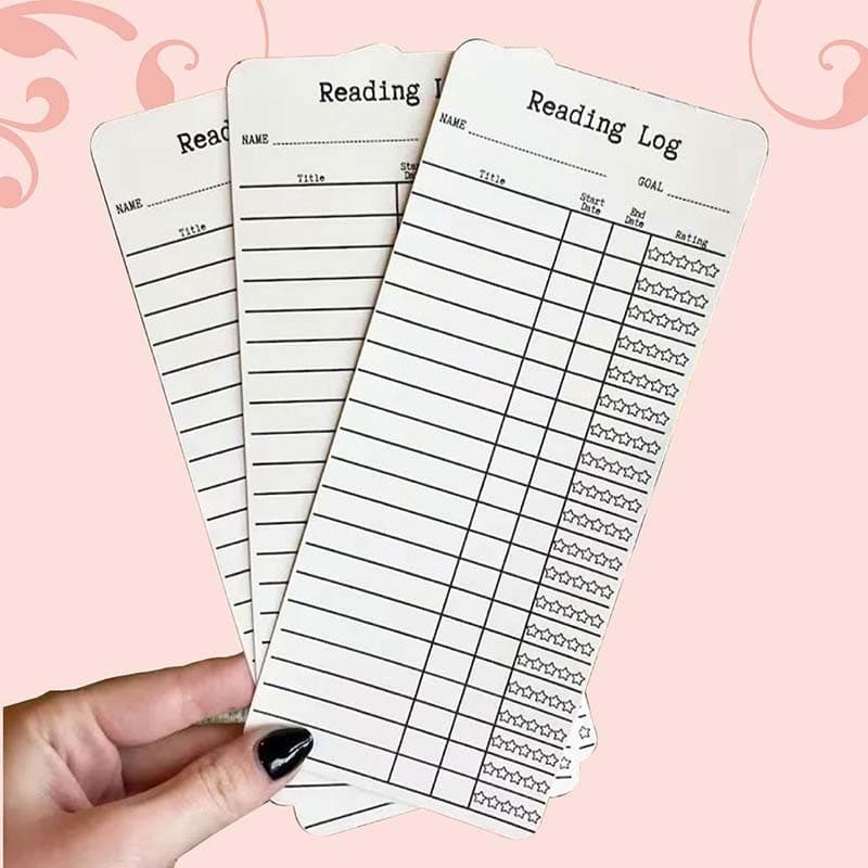 Reading scoring bookmark paper card wholesale reading bookmark cross-border new product independent station 12pcs/set