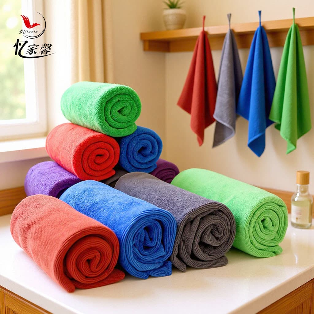 Rag for wiping glass, cleaning cloth, absorbent and lint-resistant, streak-free car cleaning gray towel for car wash and maintenance.