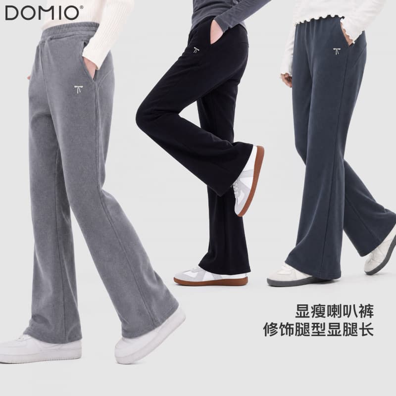Girls' pants, autumn new children's bell-bottom pants, big children's spring and autumn style boot-cut pants, youth sports casual pants