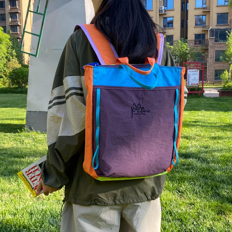 New Large Capacity Waterproof Hiking Backpack Daily Commuter Backpack Lightweight Waterproof Travel Bag Dopamine Backpack