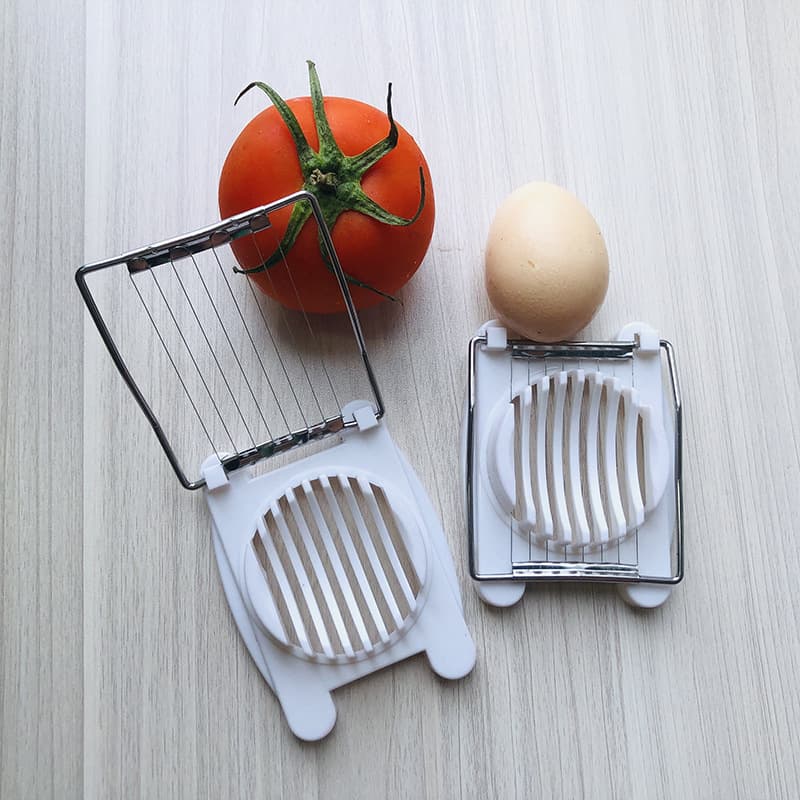 Single-head Stainless Steel Egg Cutter, Fancy Multi-functional Egg Slicer, Century Egg Segmenting Tool