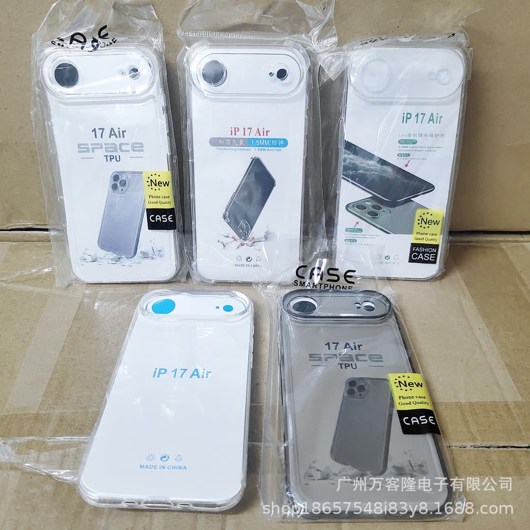 For Apple 18/PRO 17E/16E 15 14PRO Space Case Drop Proof 13 12 11 XS Clear Case