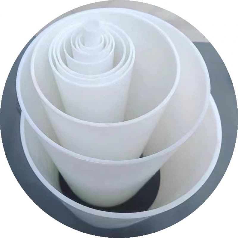 Translucent milky white acrylic tube Milky white plexiglass tube PMMA lamp tube Hollow white round tube lampshade pmma