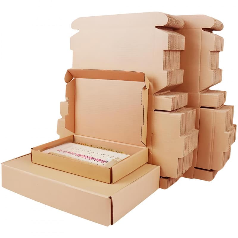 Aircraft box spot wholesale special hard packaging box Weicai white carton express packaging box square aircraft box