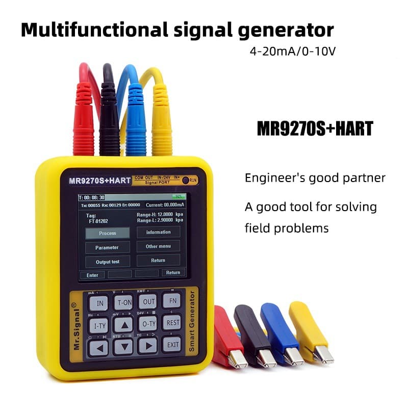 MR9270S+HART multifunctional signal source generator PWM square wave 4-20mA paperless recorder Modbus