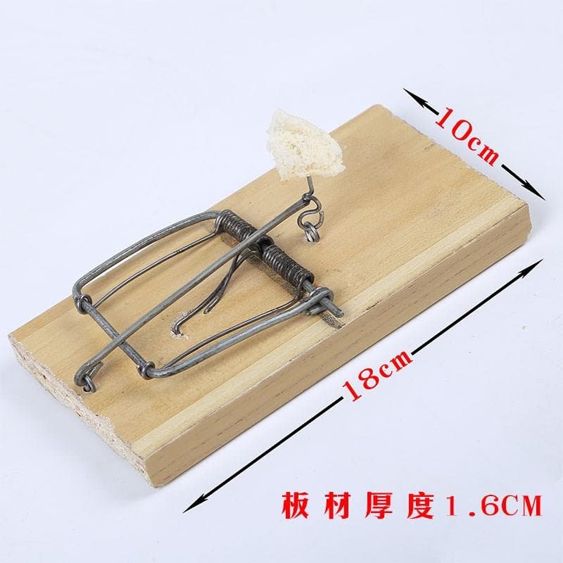 //Plug spring mouse tool sticky mouse trap mousetrap mouse trap wooden mousetrap to catch two mice