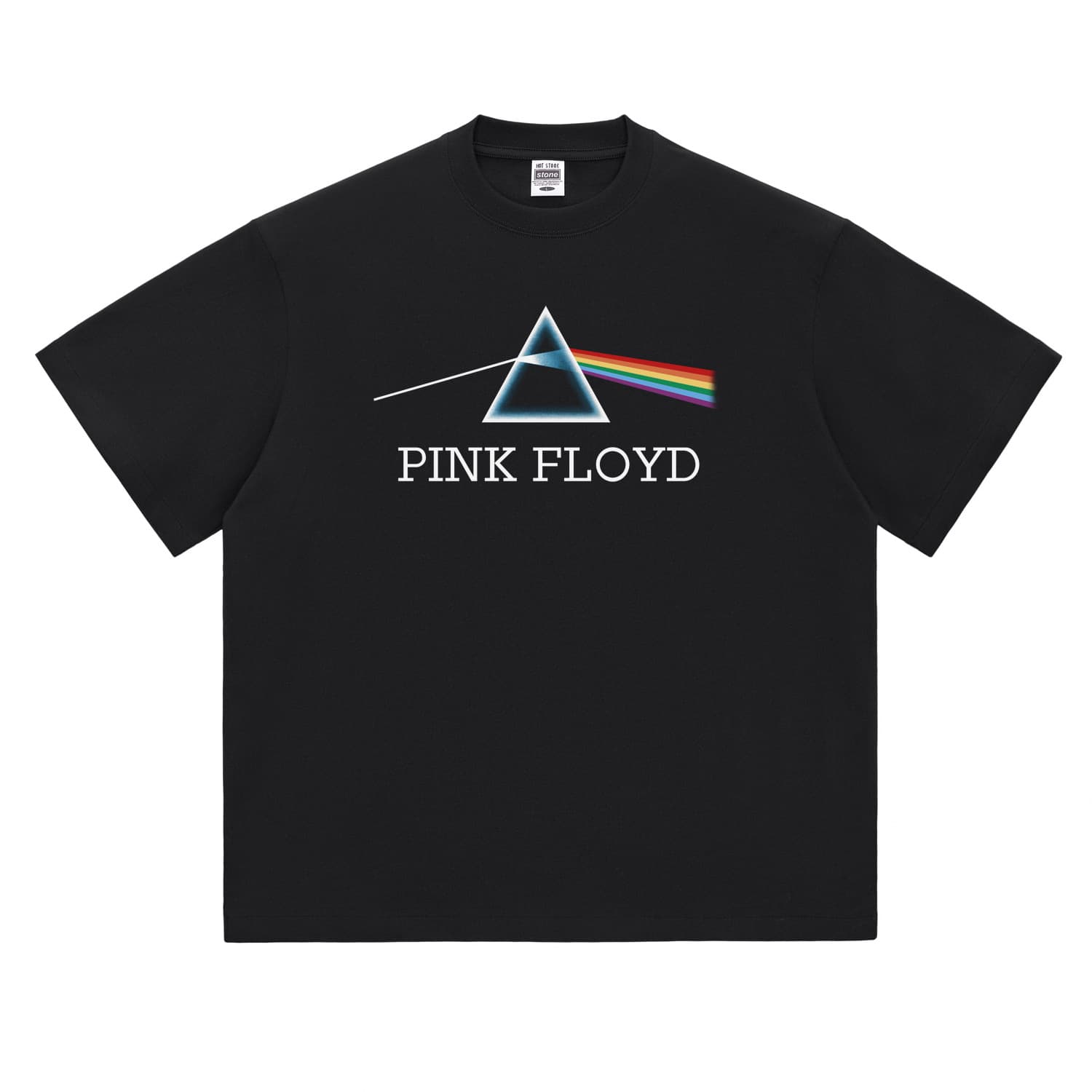Hot Stone CLUB Rock T-Shirt Pink Floyd Streetwear Vintage Unisex Cotton Printed Breathable Comfortable Summer