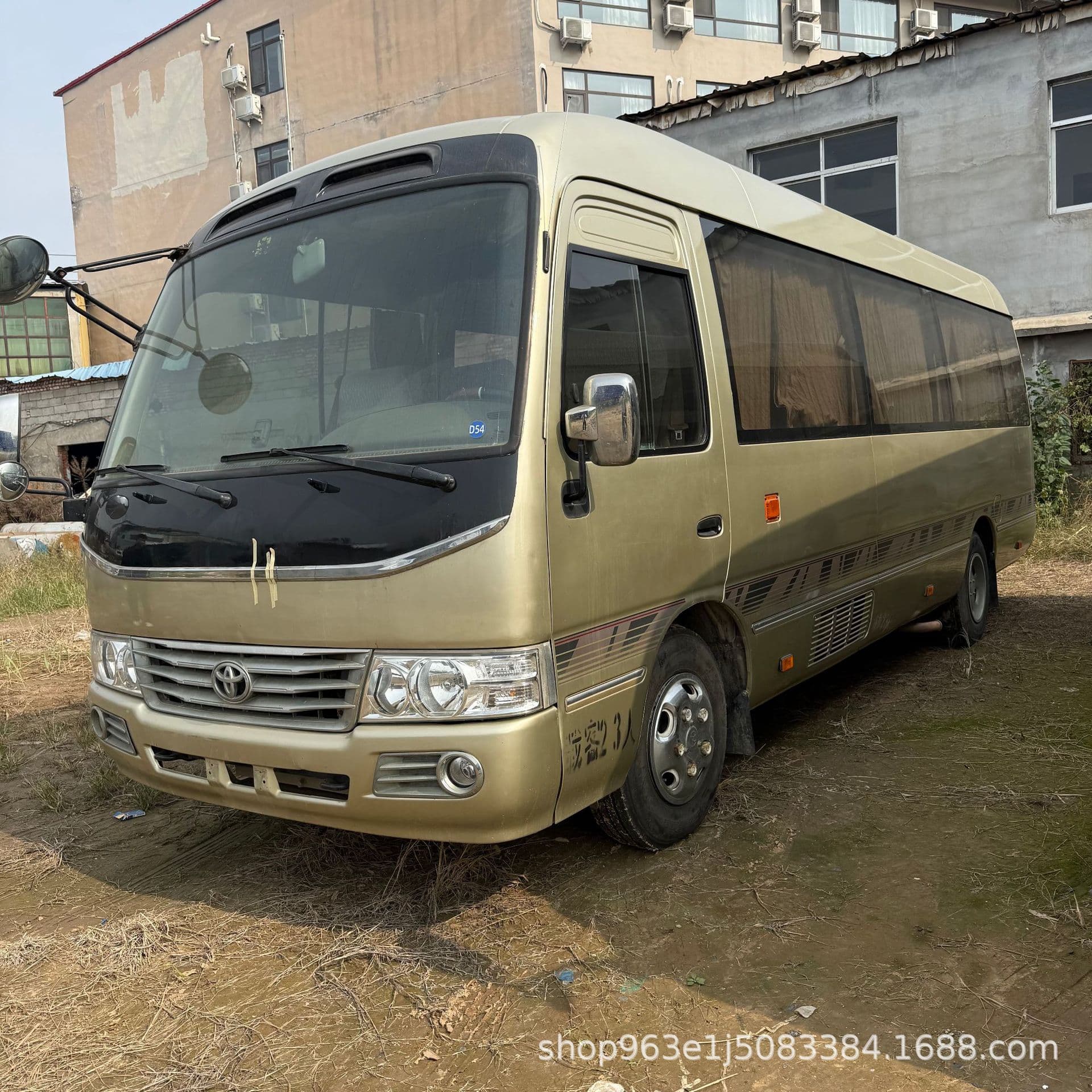 Export Used Coaster 30-Seat 6-Meter Euro III Emission - Addable Seats Luxury Bus Business Midibus