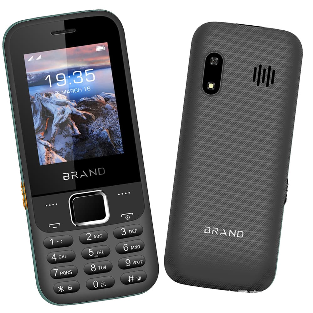 Cheap Mobile Phone 2.4inch Bar Keypad Feature Phone 1800mAh Long Standby 2G/4G