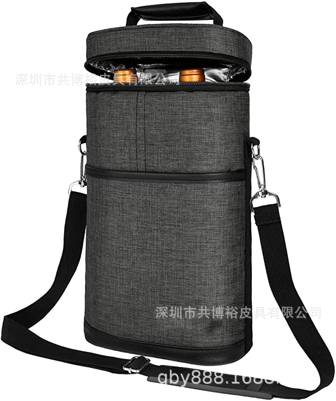 Custom Red Wine Ice Pack 2-Pack, Wine Cooler Bag, Food Insulation Bag, Red Wine Aluminum Foil Thermal Insulation Bag