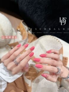 Xiaoying Huasidie - Jiangban Lina Pink 01 Gel Nail Polish Pink Nude 12ml Large Q Bottle (3-Free)
