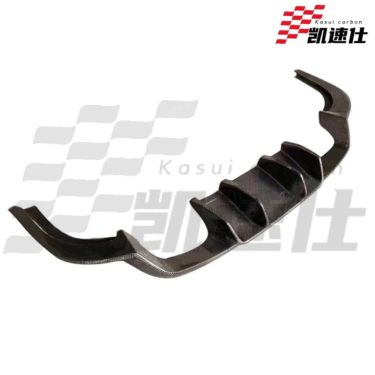 For BMW M2 Carbon Fiber Rear Lip F87V Style Rear Lip Tail Lip Rear Diffuser Car Rear Diffuser Modification