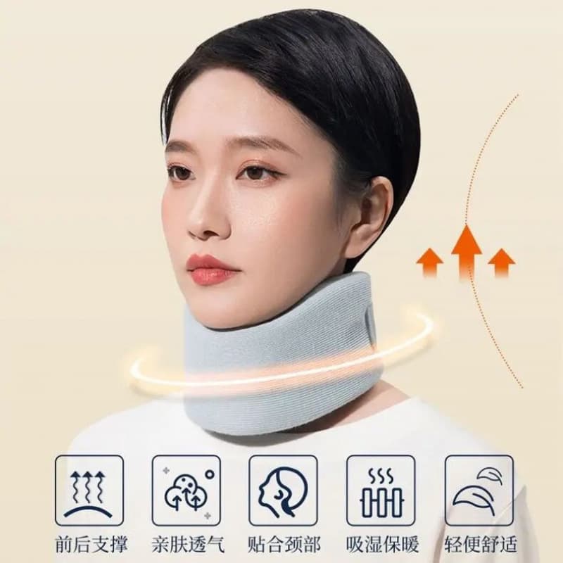 Factory Wholesale - Neck Support Pillow for Cervical Spine Relaxation, Adjustable, Portable, Home Use Neck Brace