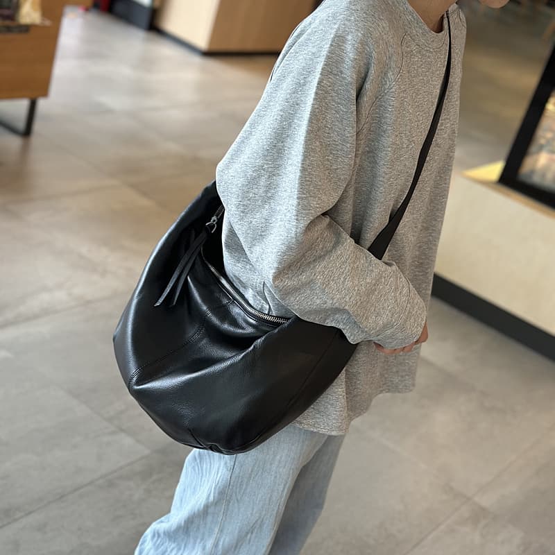 Casual Genuine Leather Women's Bag, Large Bag for Women, 2026 New Model Shoulder Bag, Large Capacity Tote Bag, Soft Leather Crossbody Tote Bag