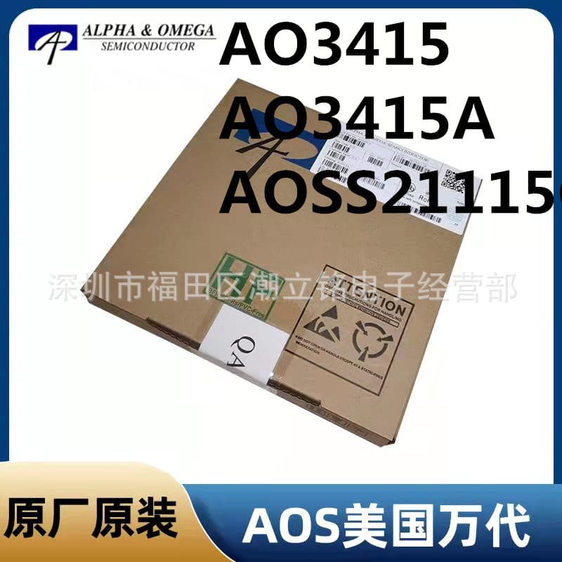 AO3415/AO3415A Genuine AOS P-Channel MOSFET SOT-23 Transistor