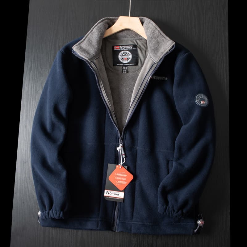 Export to Norway! Functional outdoor cold protection! Available in plus sizes! Trendy autumn and winter warm polar fleece jackets