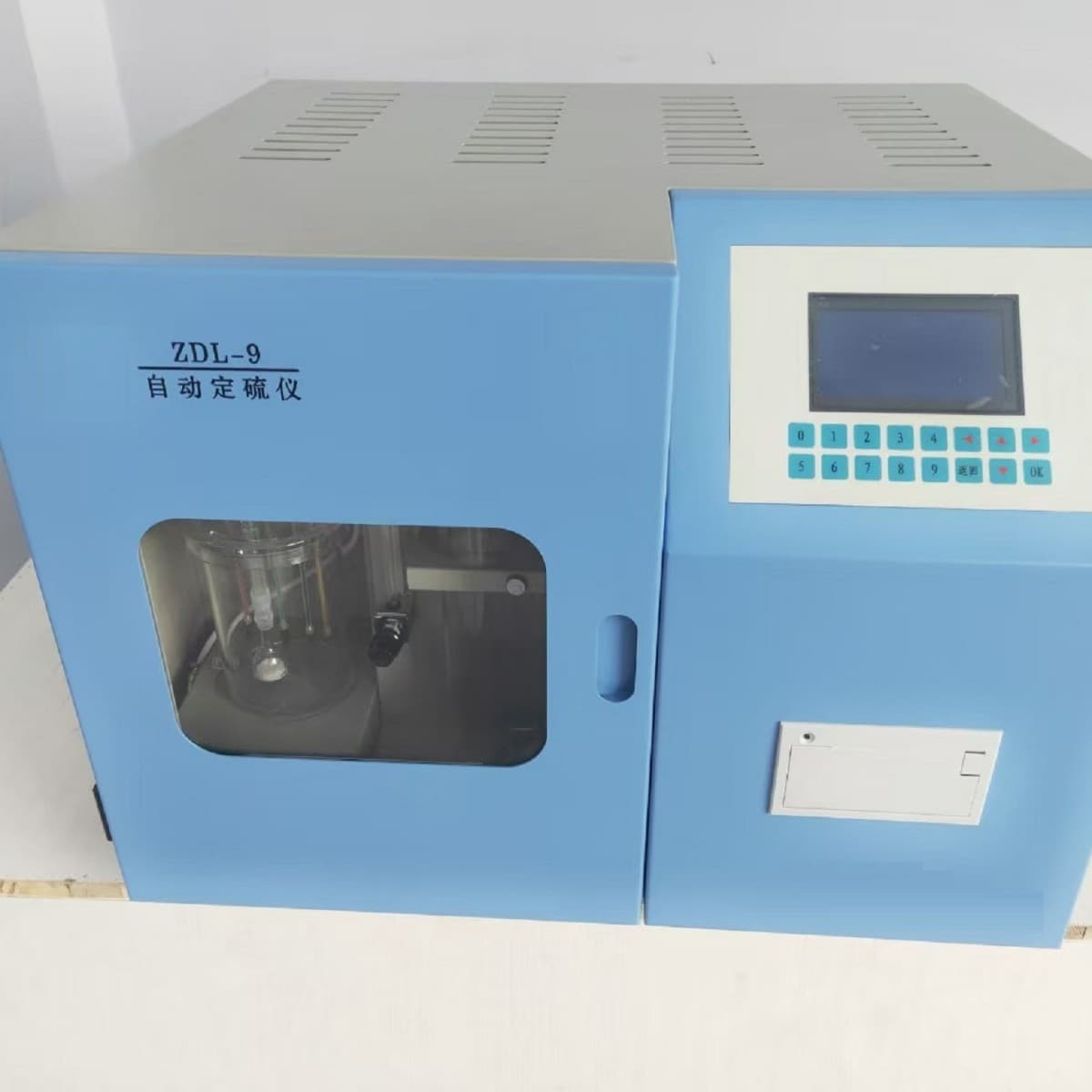 Automatic Sulfur Determination Apparatus, Model: ZDL-9, Inventory No.: M411134, Sulfur Measurement Range: 0-100
