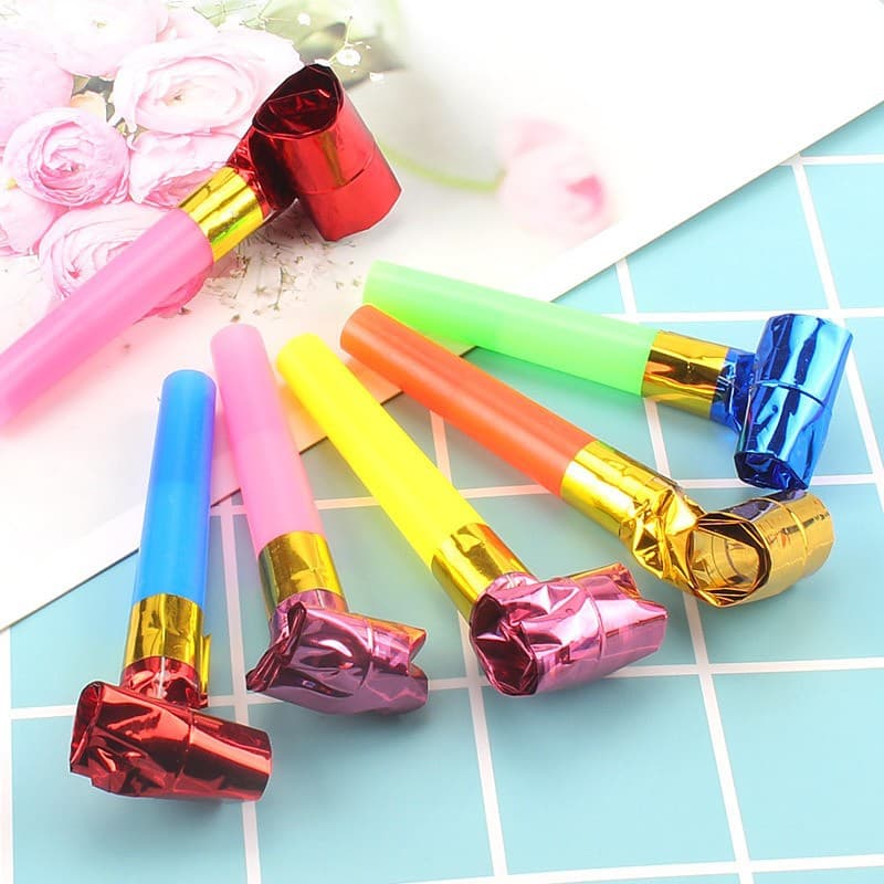 Children's Toy Birthday Blowout Whistle Blow Party Long Nose Cheering Prop Bar Wholesale