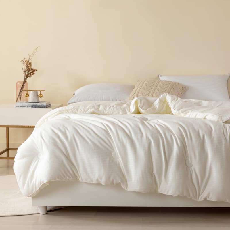 Upgraded quilt soy fiber three-dimensional pure cotton soy quilt spring autumn quilt winter quilt mother quilt type A raw cotton quilt core