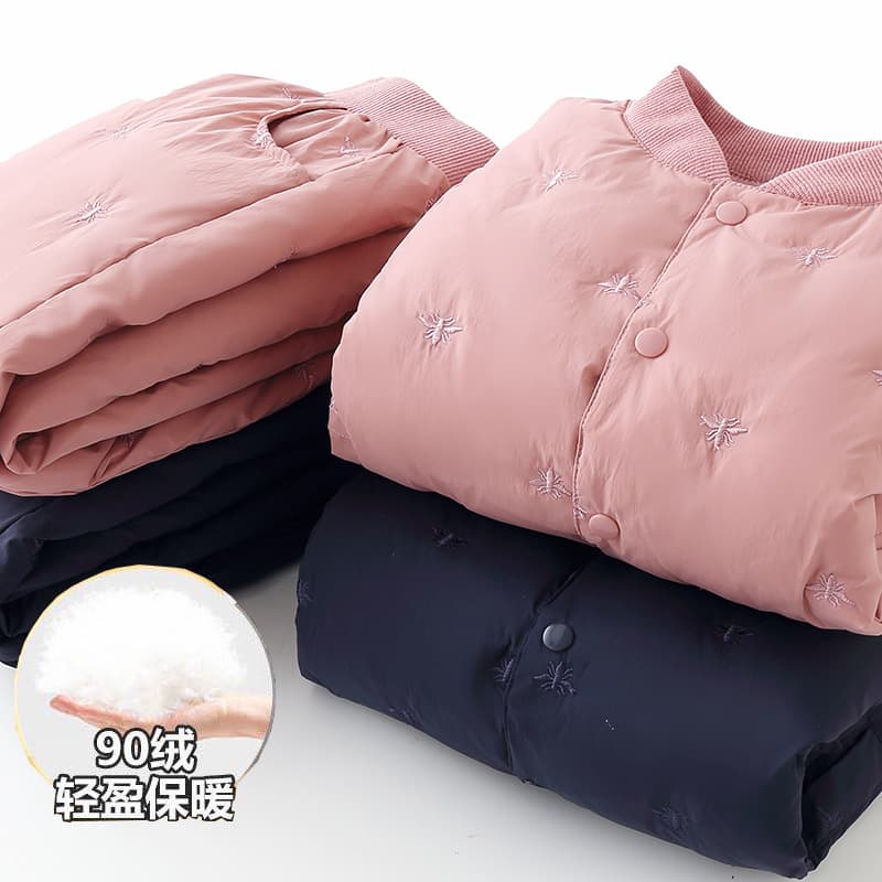 Bala Children's Lightweight Down Jacket Lining Top Winter Set Inner Wear Baby Girls Boys Mid-Child Down Pants