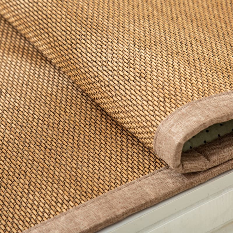 Bamboo Woven Window Mat, Japanese Tatami Bamboo Floor Mat, Living Room Bamboo Mat, Zen Bamboo Floor Mat
