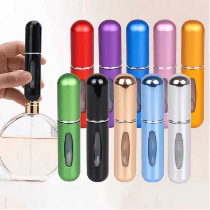 5ml Bottom-Fill Perfume Bottle, Direct-Fill Refillable Atomizer