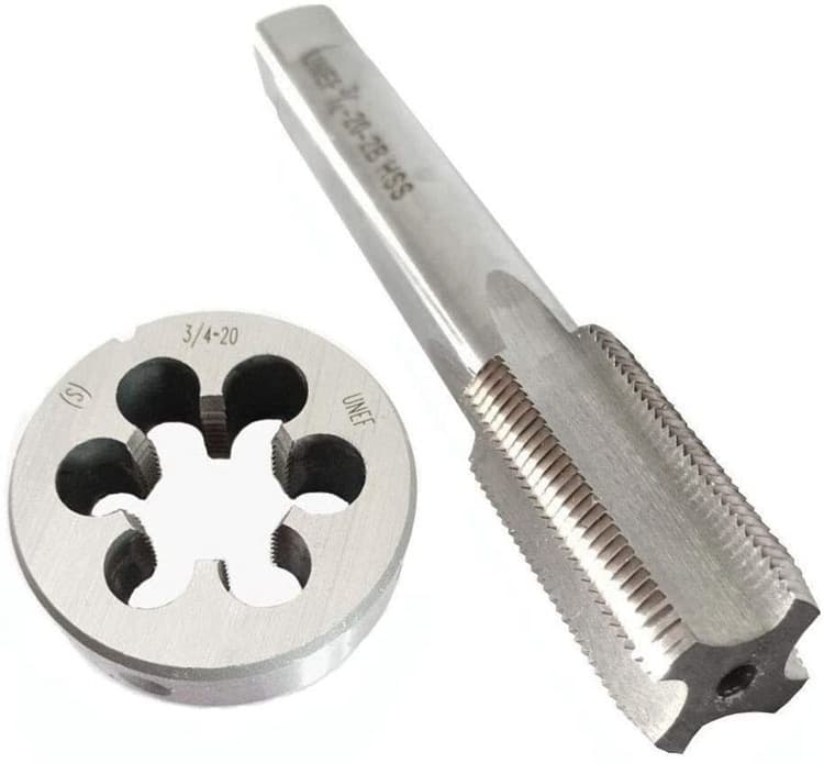 American standard tap and die set 2-piece American standard tap and die combination set threading die American tap