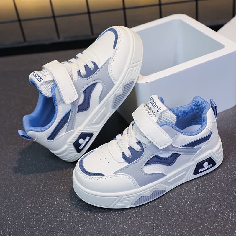 2025 Autumn New Fashion Kids Sports Shoes White Sneakers Boys Casual Board Shoes