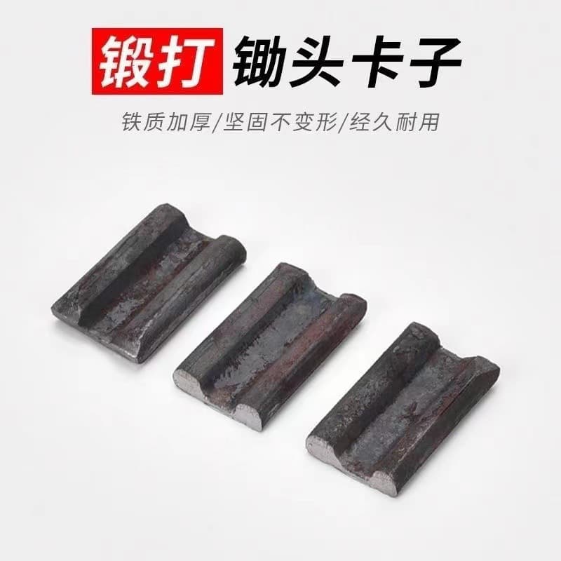 Hoe iron clip hoe size iron accessories Iron Horse hand forged cork wood tip solid accessories hoe