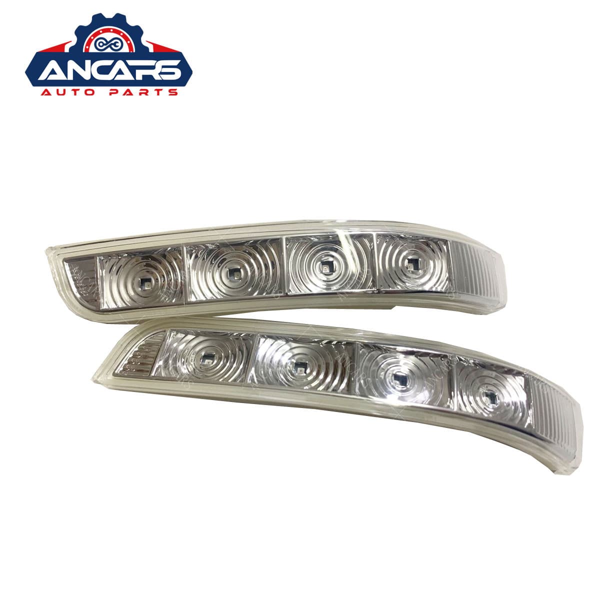 Kia Sorrento Rearview Mirror Lights 09-14 Compatible ABS+PC Material Standard Power Headlight for Rearview Mirror