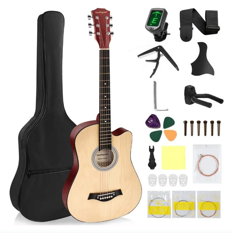 Factory Wholesale 38-inch Guitar Full Set Accessories / Ukulele 21-inch Acoustic Guitar