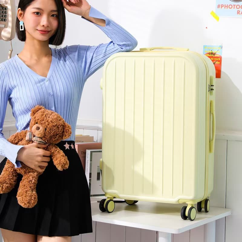 Women's Luggage 2025 New 20-inch Carry-on Suitcase Small Lightweight Password Case 24 Durable Travel Trolley Case