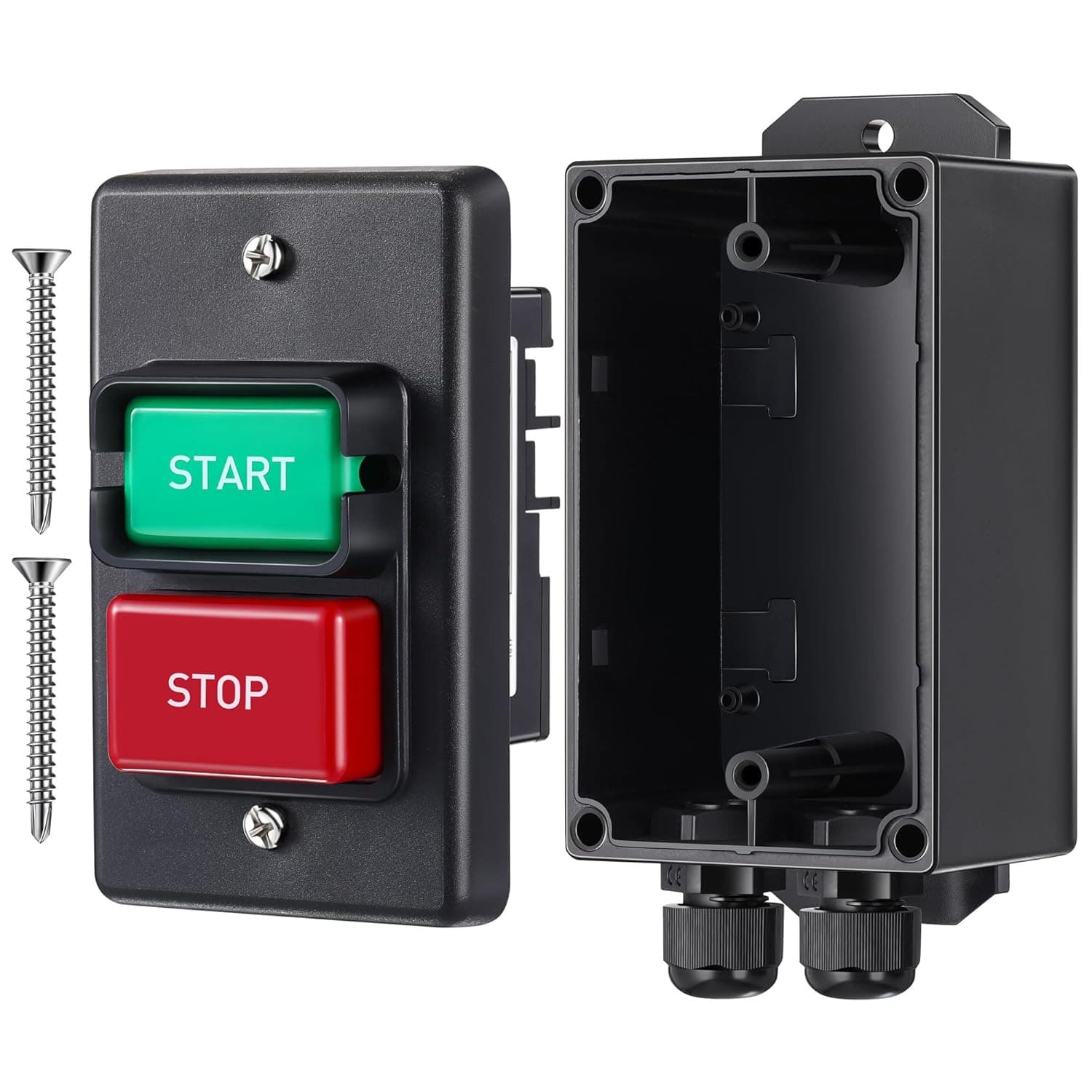 GH03-A Single/Three-Phase Mechanical Switch HY56 120V/220V/380V with Emergency Stop for Wood Cutting Machines