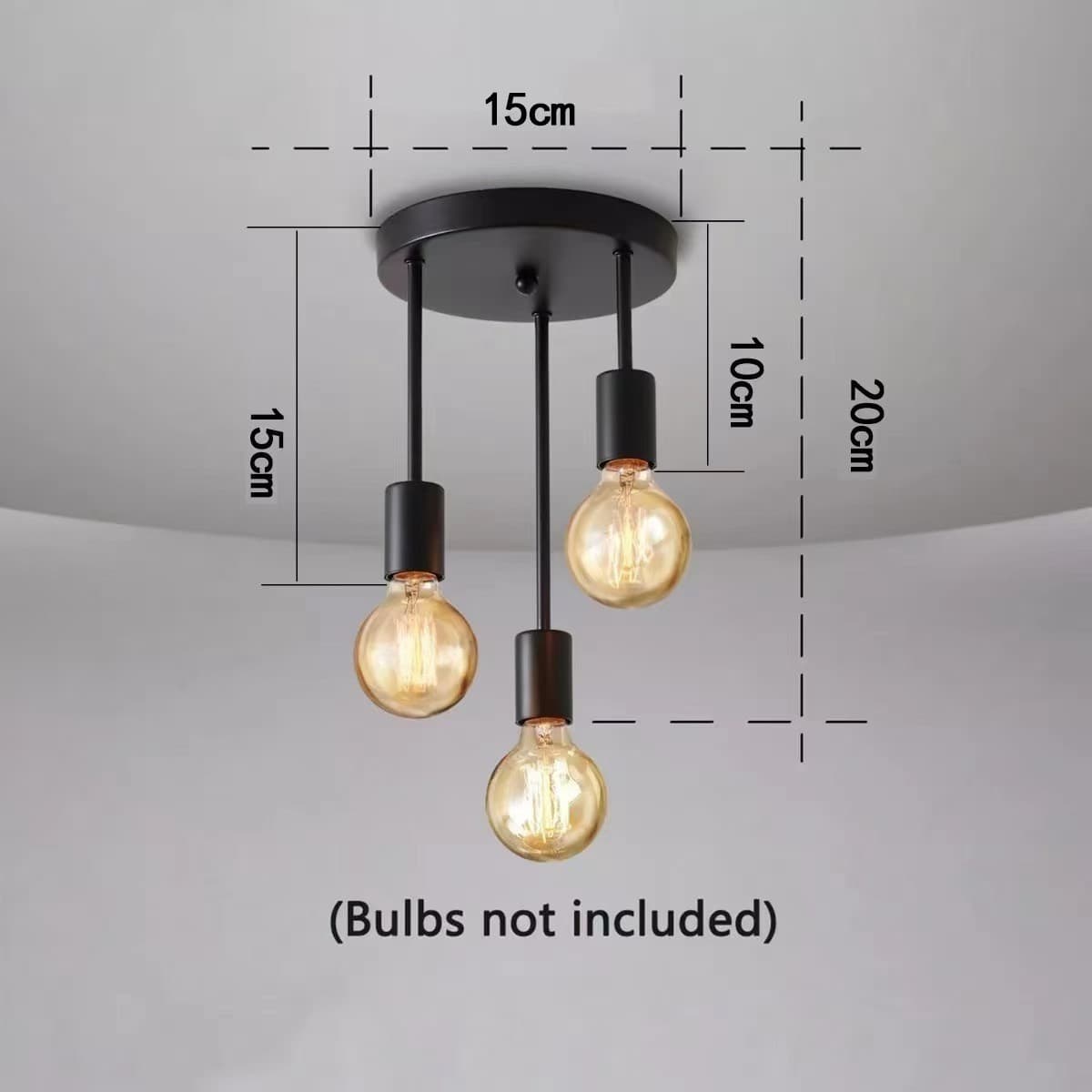 Cross-border wrought iron ceiling light for restaurant, modern minimalist living room, coffee shop, hallway, corridor, balcony, small pendant light
